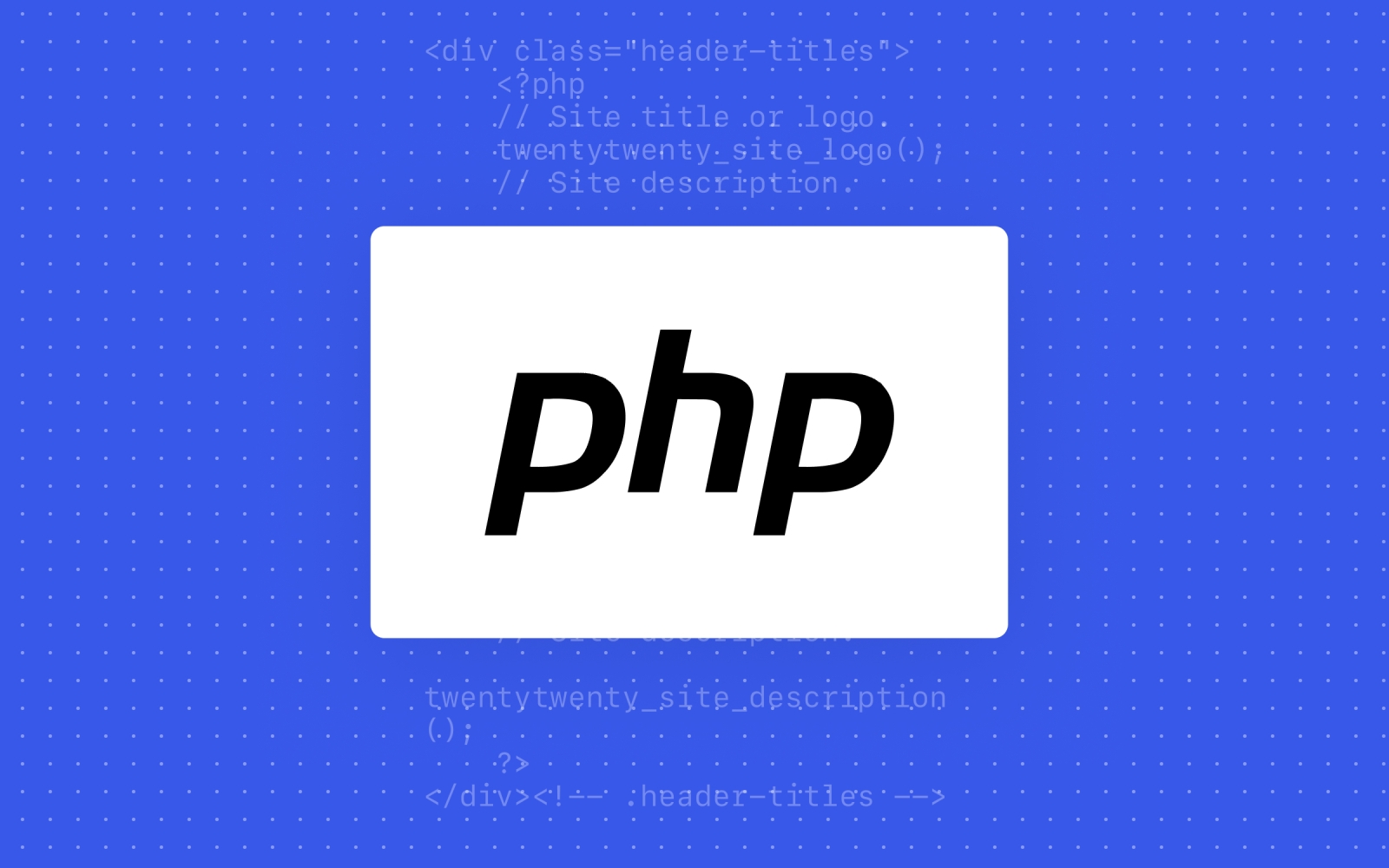 PHP for Beginners